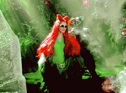 Green is the colour of her kind  
Quickness of the mind deceives the eye 
Envy is the bond between 
The hopeful and the damned #disney#disneyedit#moviegifs#film#doyouevenfilm#animation#animationedit#beetlejuice#monster high#inside out#star trek#sleeping beauty#maleficent #the wizard of oz  #batman & robin  #the powerpuff girls #kim possible#hotel transylvania#movie #i love green girls idk what to say...  #idc about gamora sorry!