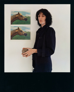 Iaintnobodyswhore:  Patti Smith By Robert Mapplethorpe Polaroid 