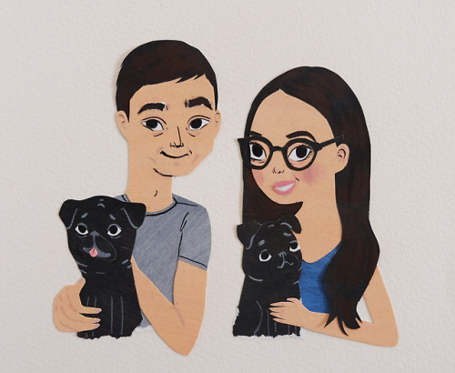 This is one of my favourite family portraits yet! I’m always up for interesting and sweet commission