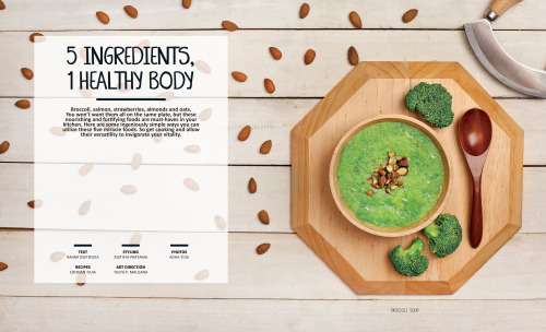 EPICURE Indonesia Jan 2014 ‘5 Ingredients , 1 Healthy Body’ Photographed by Adha Togi Ar