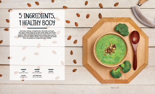 EPICURE Indonesia Jan 2014 &lsquo;5 Ingredients , 1 Healthy Body&rsquo; Photographed by Adha
