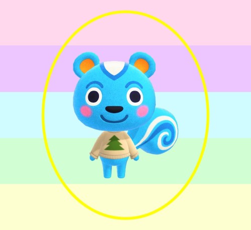  Filbert the squirrel and Henry the frog from Animal Crossing New horizons are pure Requested by @te