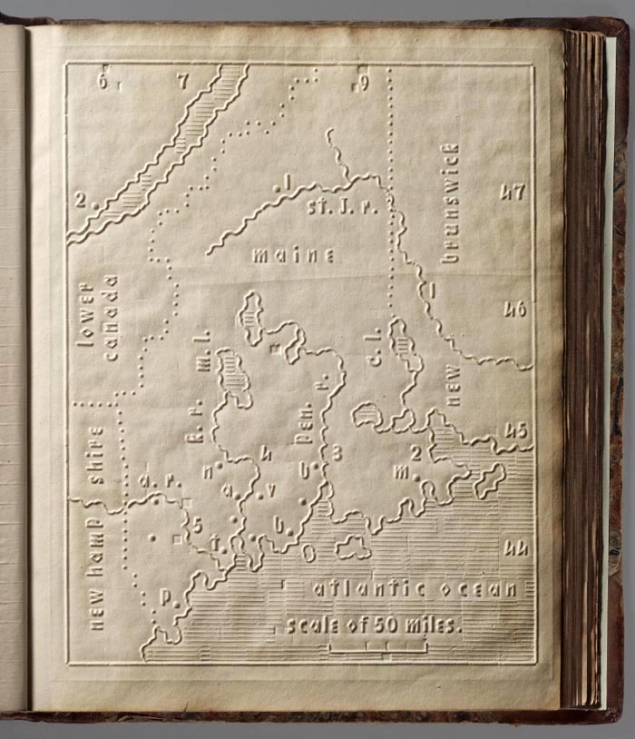 historical-nonfiction:The Atlas of the United States Printed for the Use of the Blind