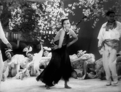 blackhistoryalbum:THE HARLEM SHAKE | 1935Josephine Baker in a scene from the 1935 film Princess Tam-