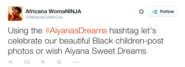 justice4mikebrown:  Aiyana Stanley-JonesJuly 20, 2002 – May 16, 20105 years ago