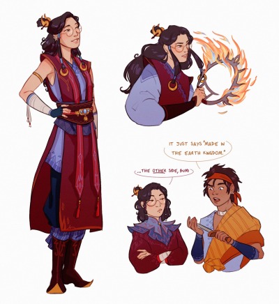 ash-and-starlight:I had a few doodles of izumi lying around so piled them all together Yes izumi is a sweet, shy, soft spoken kid, yes she knows how to use 27 different weapons Some additional ramblings — her weapons are inspired by wind and fire wheels