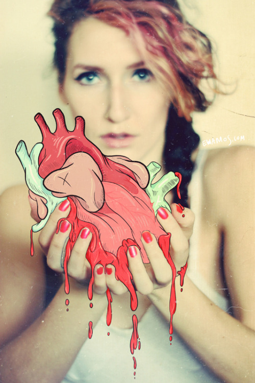 unknowneditors:  Introducing Ewa Mos! Ewa is a freelance artist from the UK.