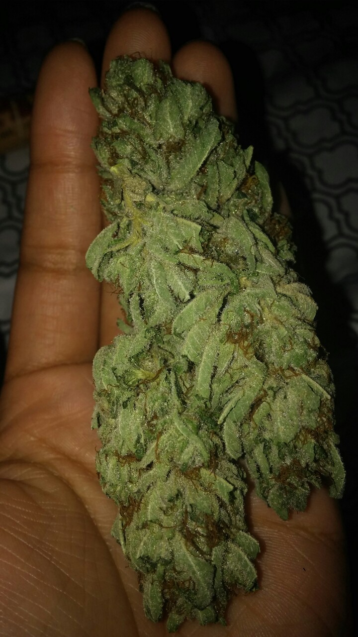 beautylnthebreakdown:  Happy Sunday with a big frosty nug of Bubba Kush😊