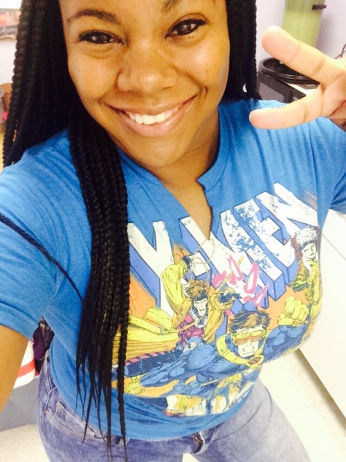 arsenicandgoldlace:  Dork Status today at work. Oh yeah, Happy Friday!!! MMarvel > D.C.