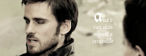trashandscraps:  OUAT Alphabet + Captain Killian “Hook” Jones 