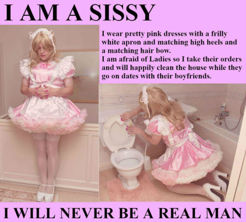 jenni-sissy: Captions for sissy maids and sissy wimps  http://jenni-sissy.tumblr.com/archive 