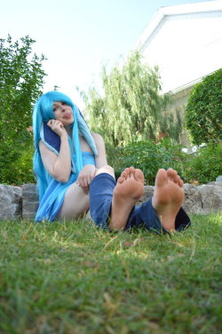 Girls Anime Cosplay Sexy Feet