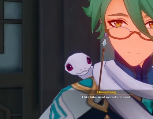 I Mean Sure She's A Snake... She Has Her Own Definition Of Bite Sized But That's Nothing Uncommon, Although...