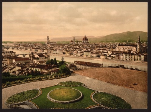 Цветные фотографии Италии в конце 19 века.Color photographs of Italy in the late 19th century.Фотогр