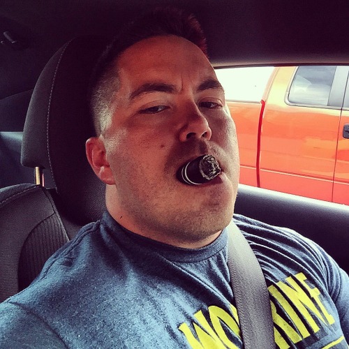 alpharugger: Cigars and a fat lipper: for when one isn’t enough.