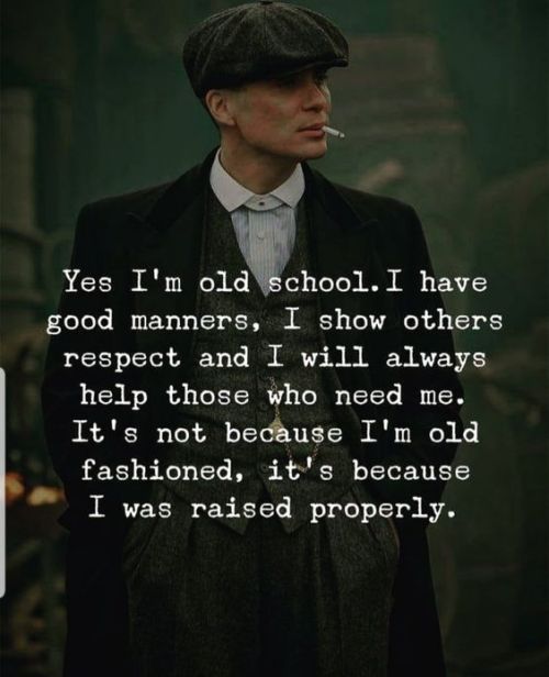just1oldschool - Gentleman isn't always Gentle
