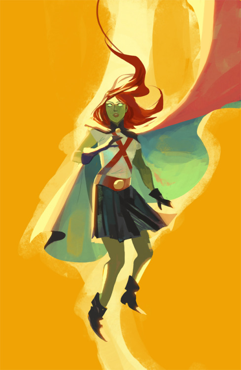 seventypercentethanol:Miss Martian.I started watching Young Justice S1, what a good show.