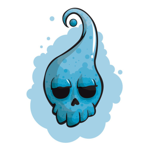 Another old illustration called &lsquo;skull drop&rsquo; was really into drops at one stage.