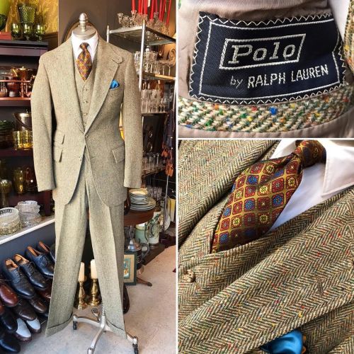 Getting ready to pack the tweed away but wanted to give the suit one more shot before we put it in s