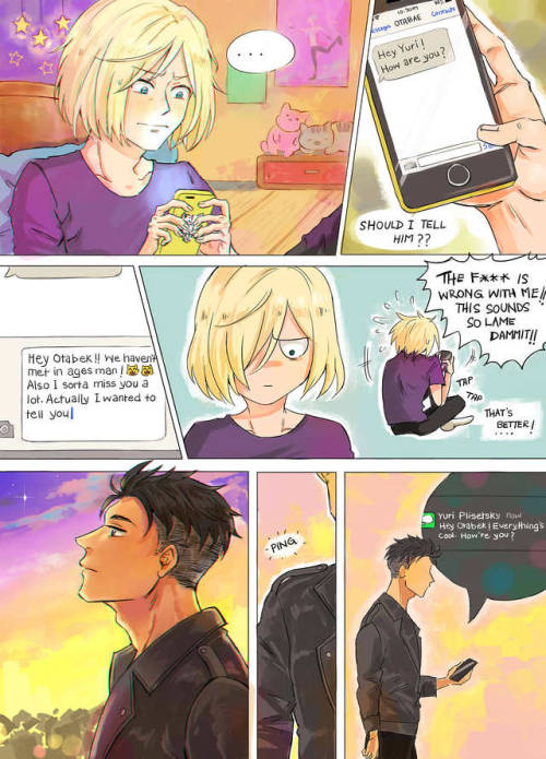 XXX neemoko: Otayuri Week Day 4: Long Distance photo