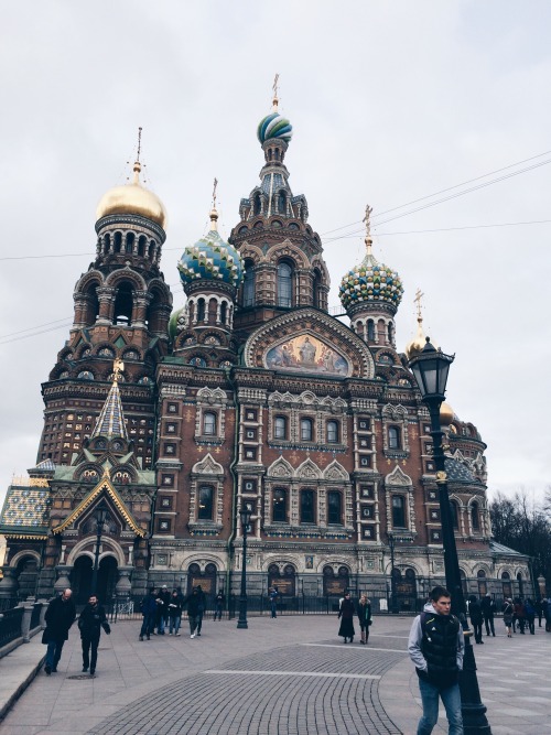 moscowavenue: Church of the Saviour on Spilled Blood, St. Petersburg. April 2015
