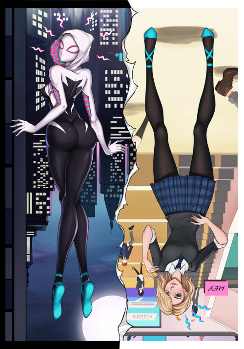 a-titty-ninja: 「Gwen」 by Xiao元 ๑ Permission to reprint was given by the artist ✔.