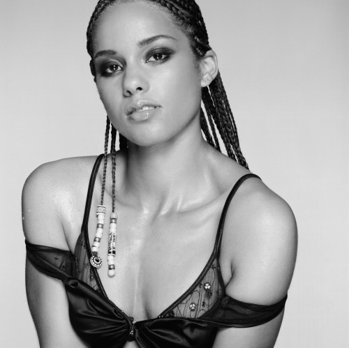 Alicia Keys photographed for Rolling Stone, 2001