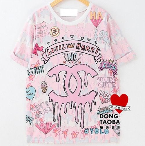 Pink Doodle T-shirt - [to purchase]