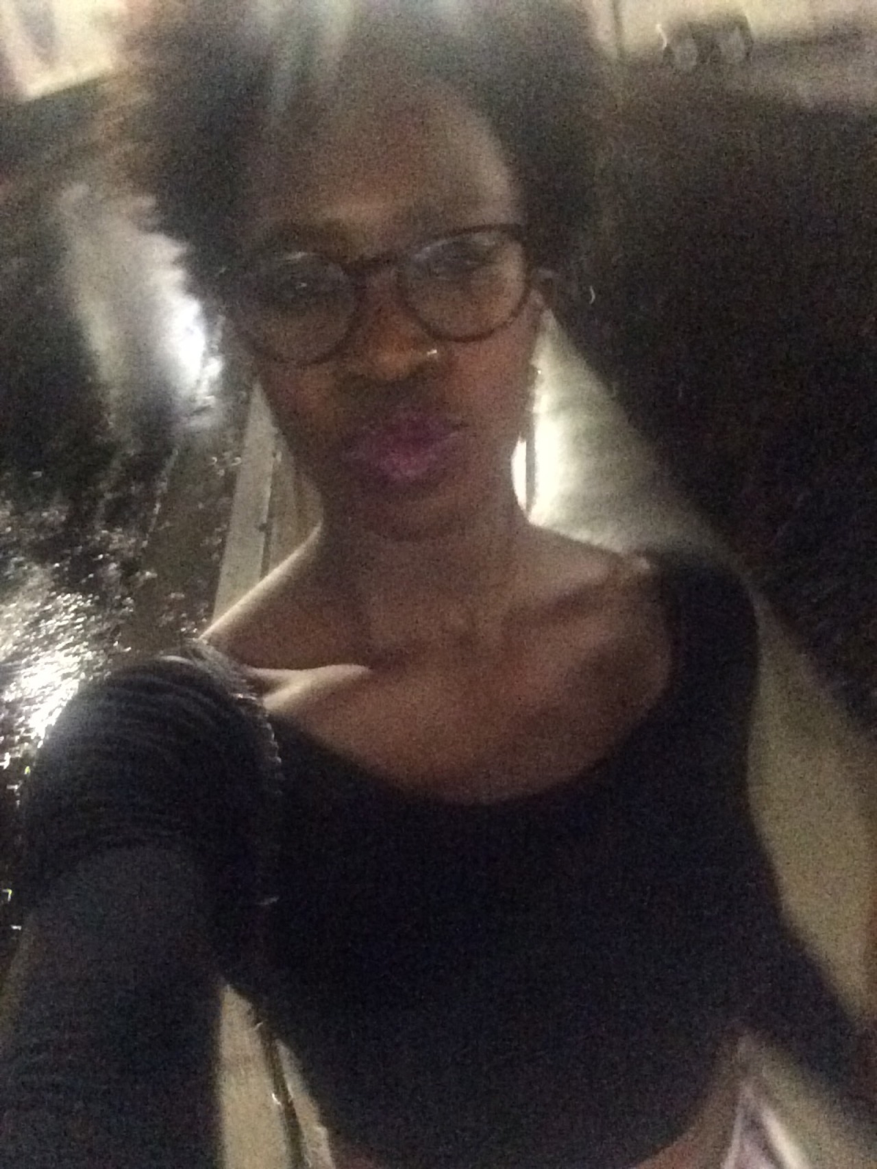 prettyblackthang:  cheesin. 😁 happy blackout.