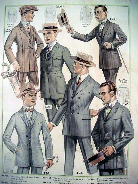 tweedcap:  1920s : Menswear Illustration 