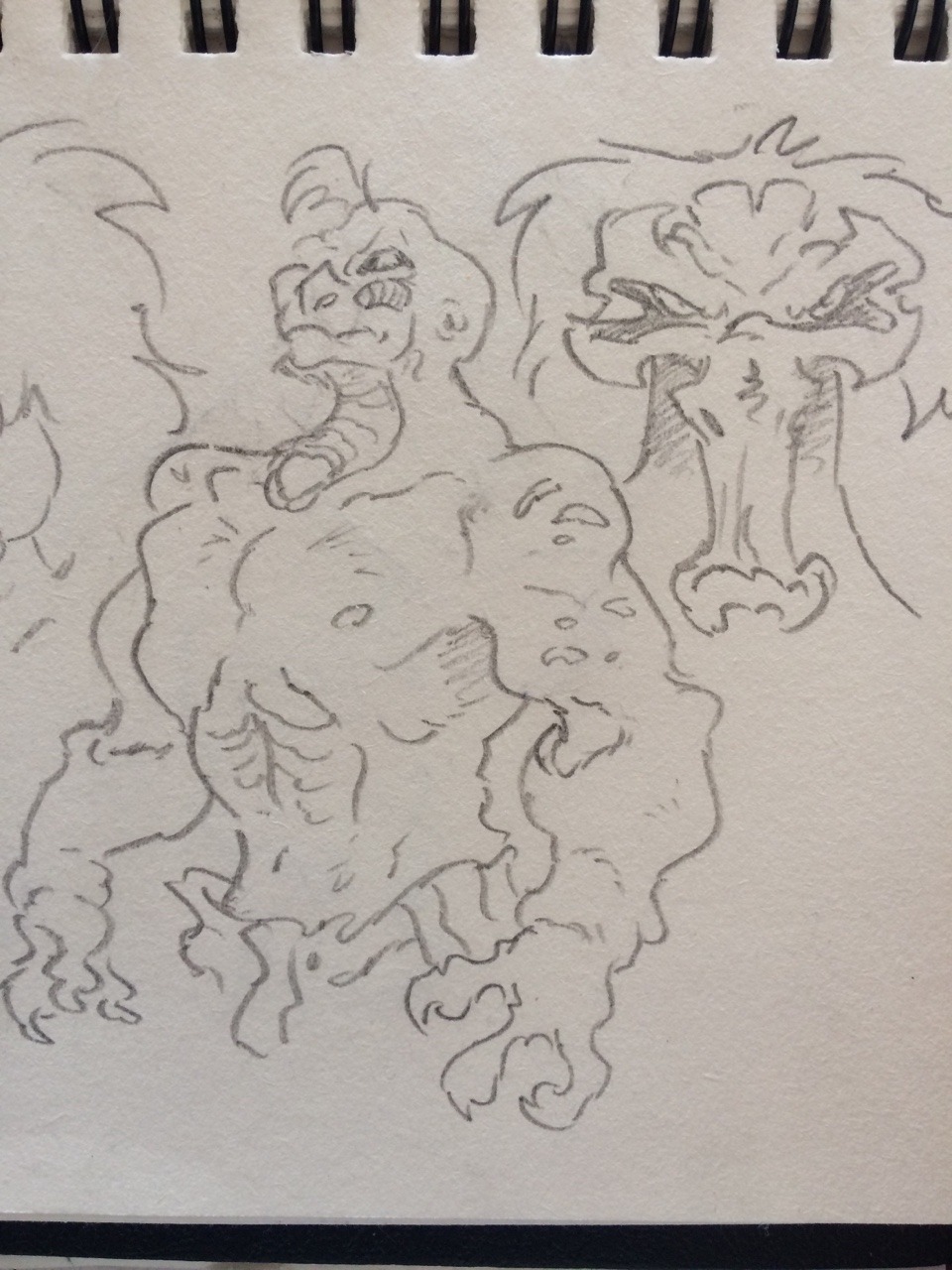 My style when I draw in paper is a bit different then the way I draw digitally. It’s