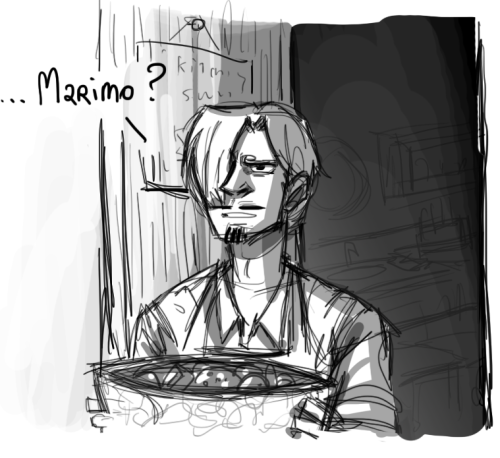 askcaptaintashigi:  Everyone puts on costumes (mostly awkwardly made by themselves because Nami won’t let them buy actual ones) and spend the night doing bullshit and pulling pranks and telling creepy stories. They all start the festivities by going