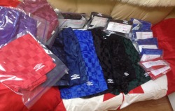 charliesoccers:  Sorry not for sale just sharing my collection in bits. No worries they have a great home and are well cared for :-)    #soccershorts #shiny #nylon #collection #umbro #satin #feelsgood #fetish  Umbros, Umbros, Umbros.