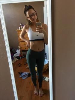 fitnfreaky:  I bought new pants and lightened