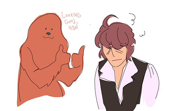 dziwaczka:when that other wookie pat han’s head… i knew that the han-is-chewie’s-dog