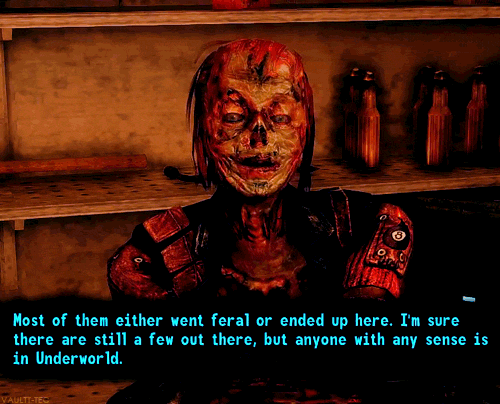 vaultt-tec:How did all of the ghouls end up here?