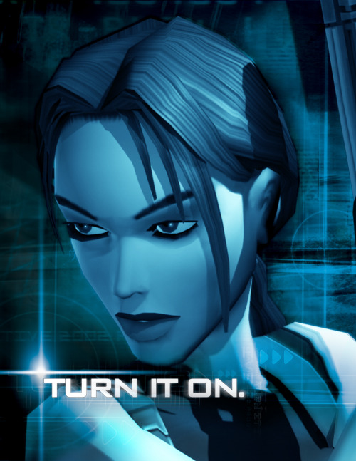 cityofkhamoon:Lara Croft render used in Eidos Interactive’s promotion in 2002.