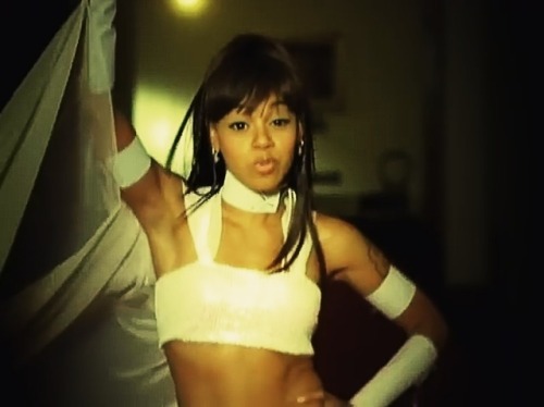 Left-Eye in Donell Jones’ video: “U Know What’s Up”