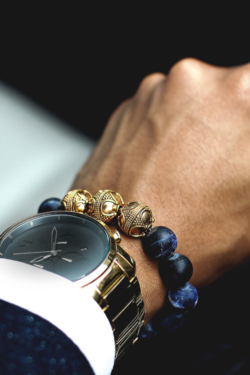 motivationsforlife:The limited edition `Premium Gold Lapis Lazuli`Perfect for every occasion, formal