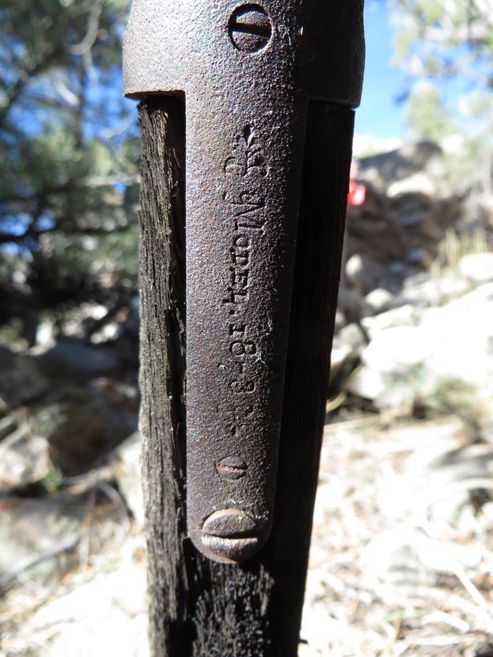 tgaceworthbelievingin:  132 Year Old Winchester found propped against a tree.