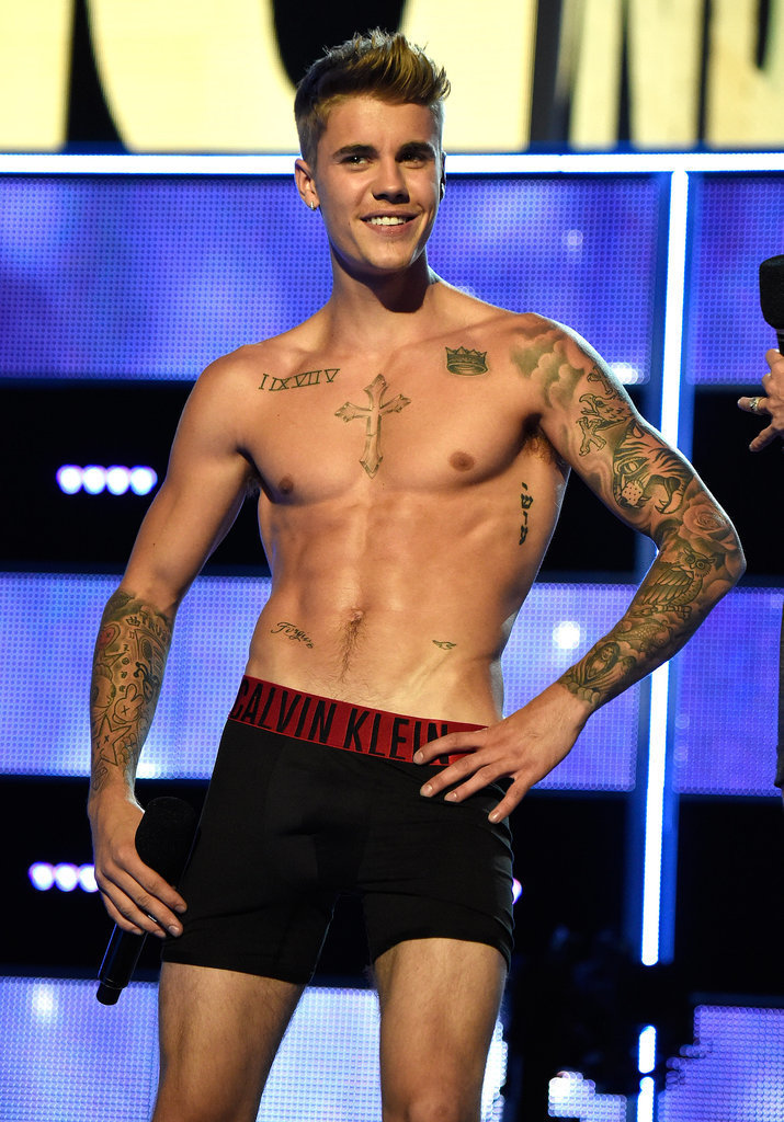 Justin bieber calvin klein