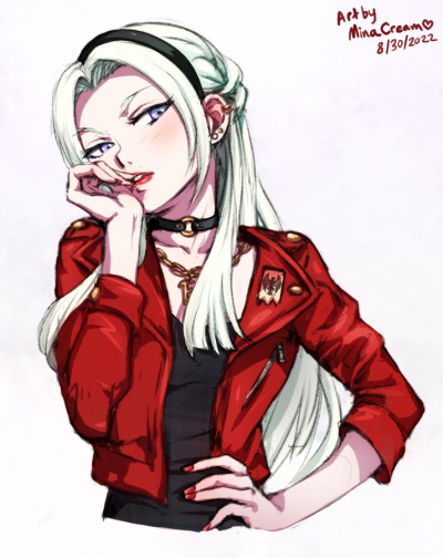 #886 Modern Edelgard (FE3H)Based on Degenerate Peach’s amazing sprite edit of Edelgard which I couldn’t help but fall in love with.Support me on Patreon