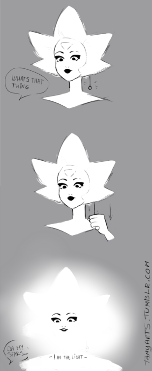 tamyarts: She’s the light (I’m sorry for the blur,  Tumblr hates me :( 