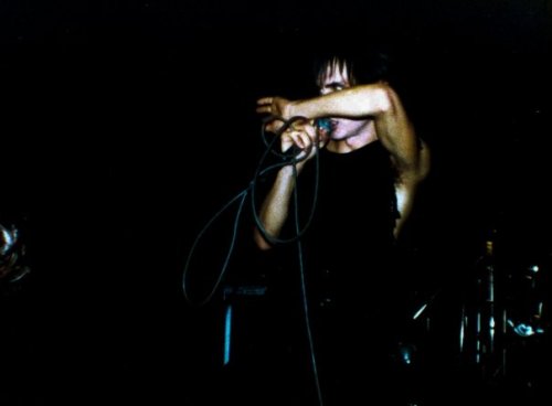 joybringerlove:Peter Murphy Bauhaus  mask tour 1981 photos by Jeff Stonehouse