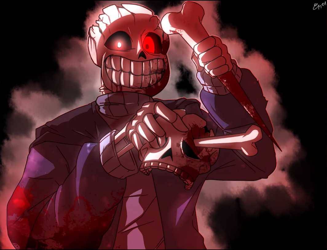 Horror!Insanity Sans by Okito2 on DeviantArt