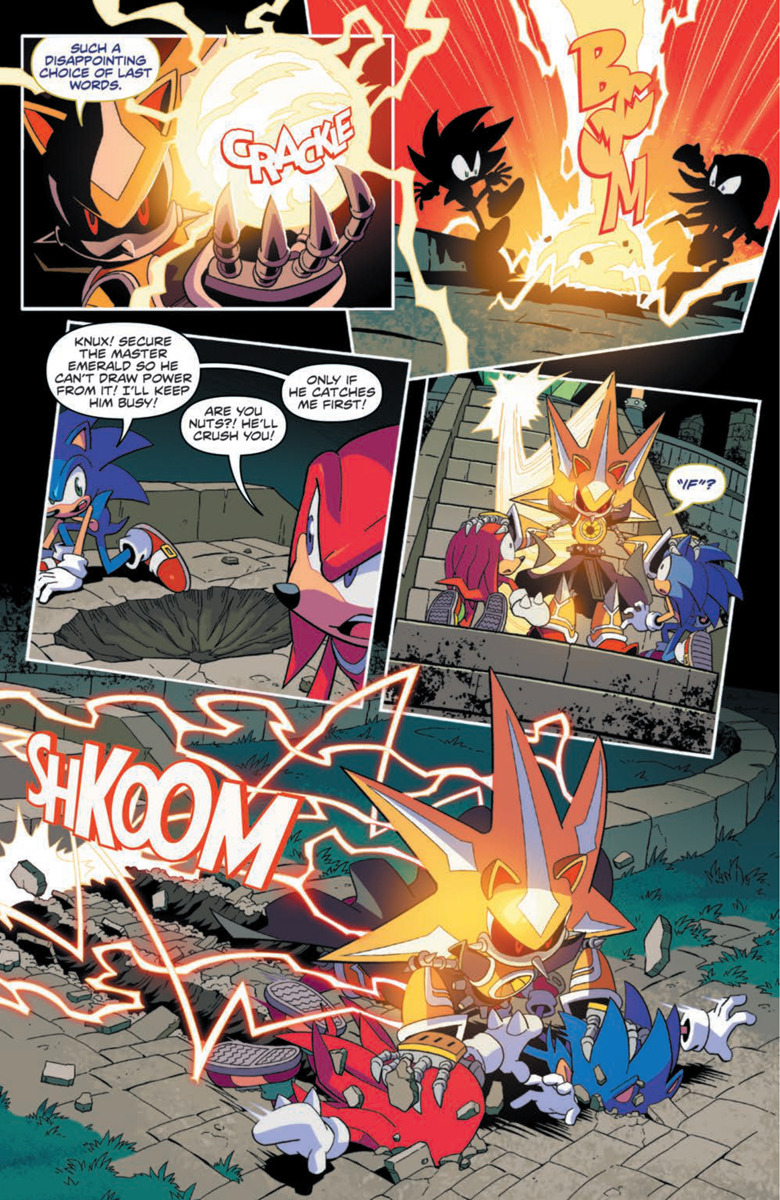 Speedin' Through — THE PREVIEW FOR IDW SONIC #10 IS OUT! It's SUPER