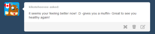 asklocketheart:  I’m feeling much more better now! ^u^  Yay! ^w^