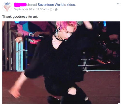 junhoontrash - Vernon’s mom shared this gif and wrote “Thank...