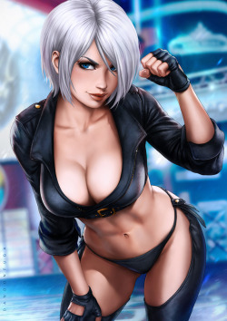 dandon-fuga:  Angel from King of Fighters