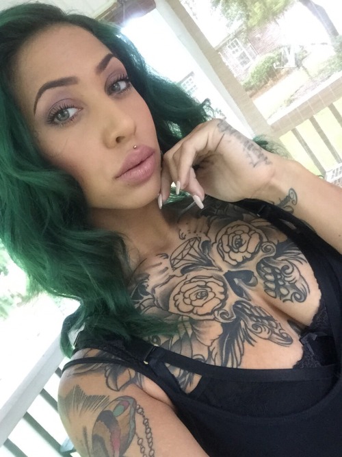 Porn Pics nuffsed69:  Sexy & Tatted Veronica Rose